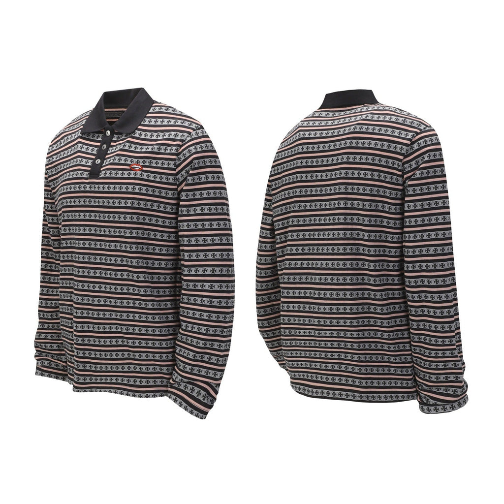 Chrome Hearts Polo Long-Sleeved Shirt