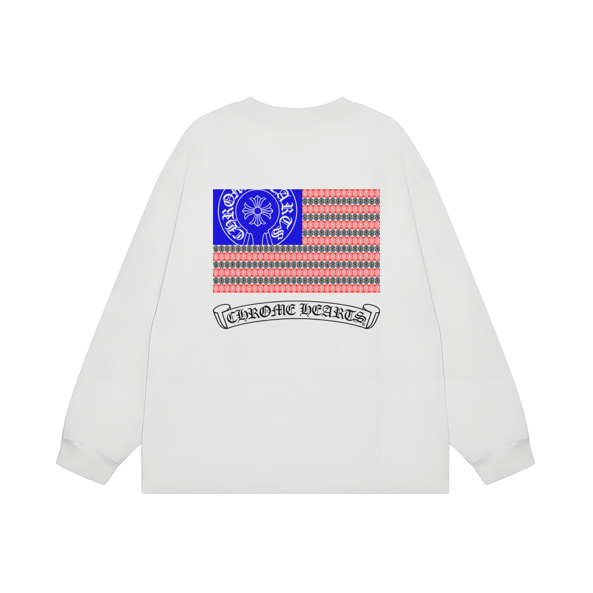 Chrome heart limited edition national flag SWEATSHIRTS CX431