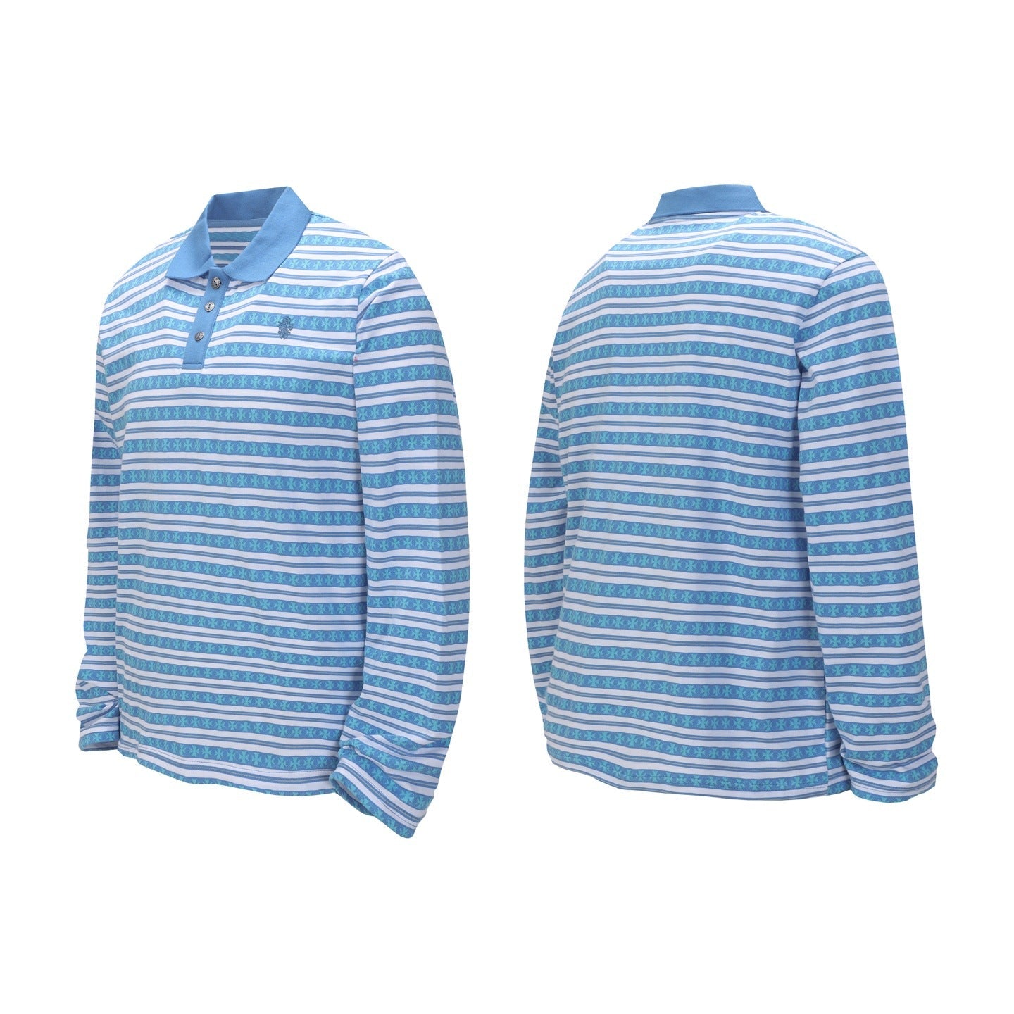 Chrome Hearts Polo Long-Sleeved Shirt