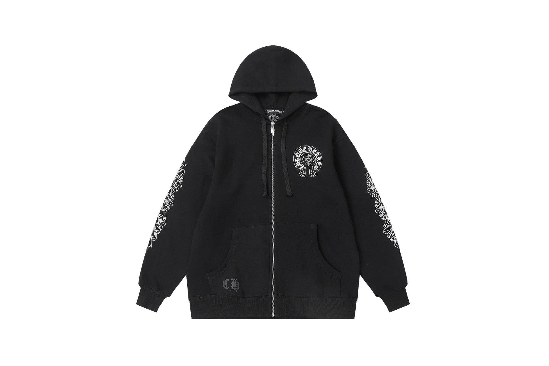 Chrome Hearts New Zip Up Hoodie 8515