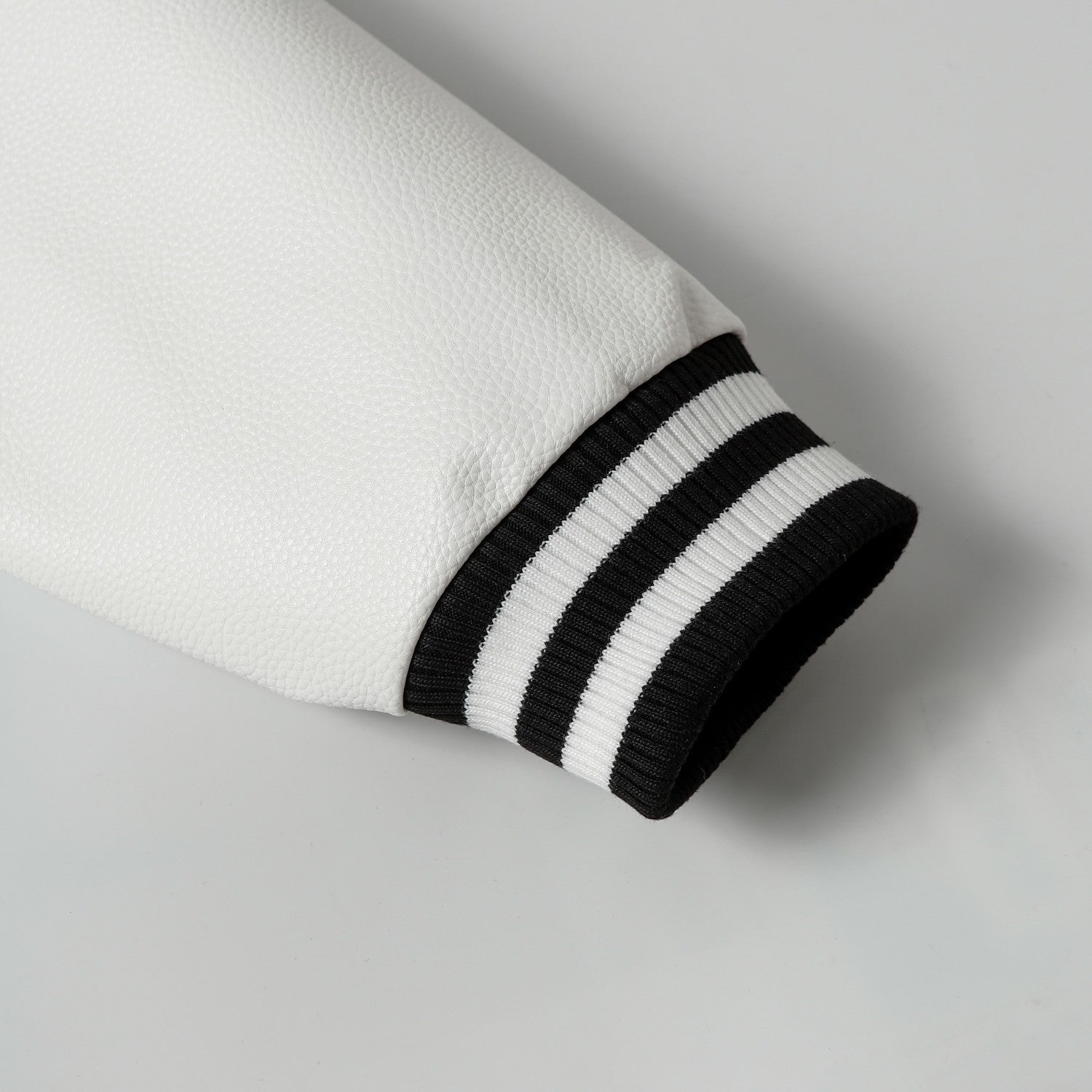 Chrome Hearts Varsity Jacket - Black White Gothic Baseball Coat 2206