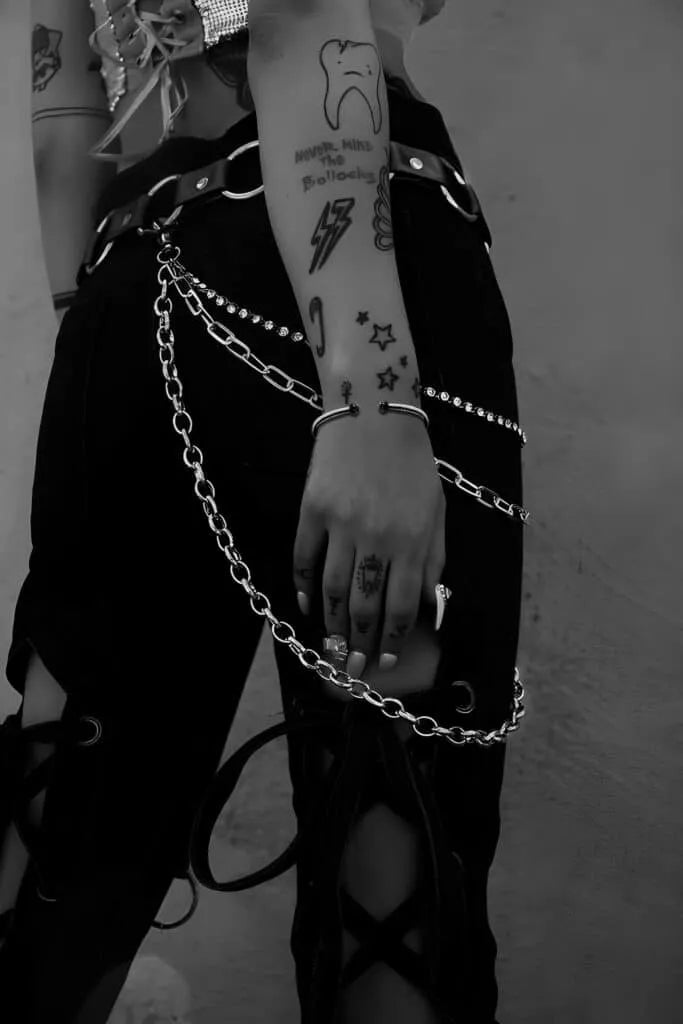 Chrome Hearts Plus Logo Flat Cuff