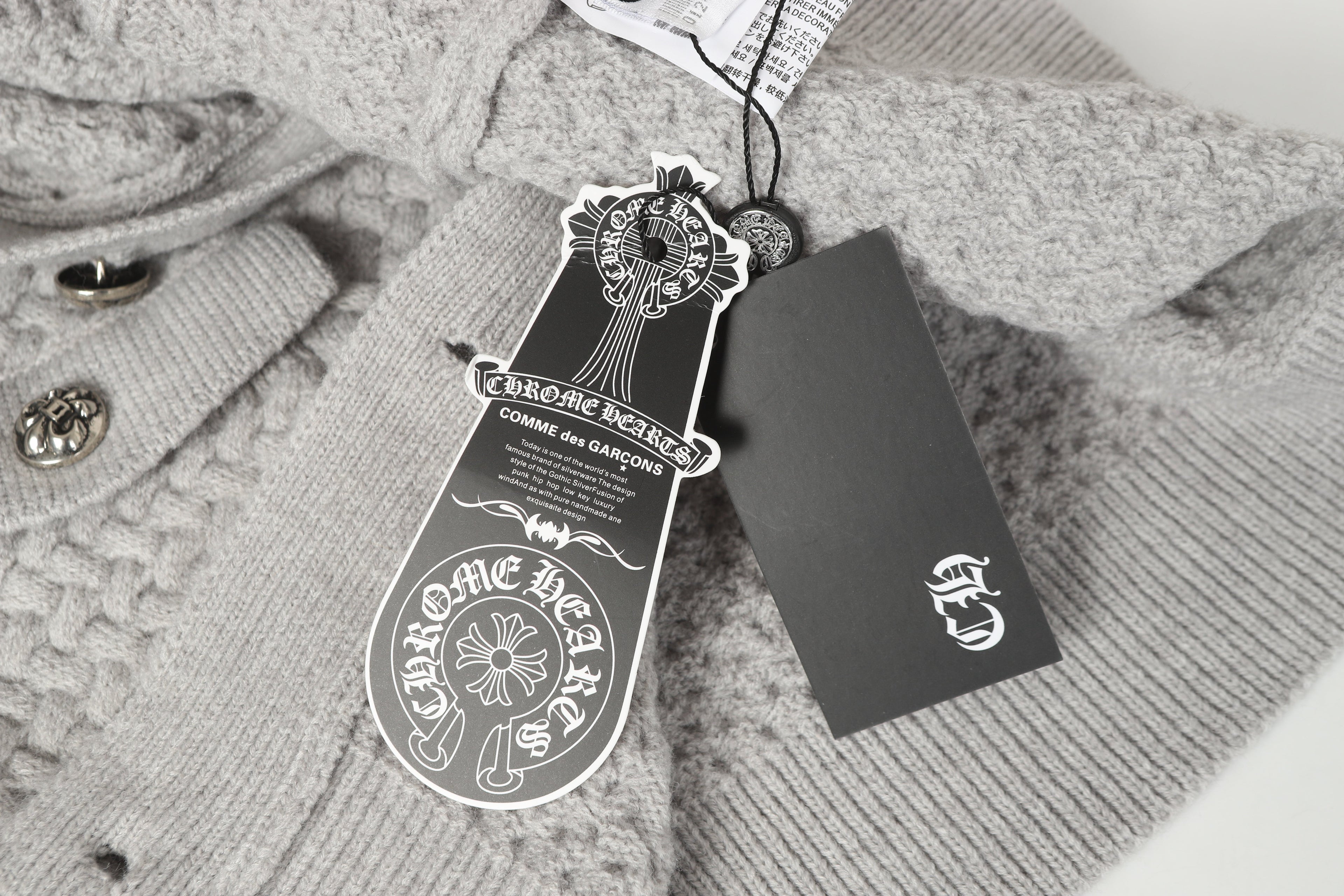 Chrome Hearts New Cardigan Sweater Jacket M904