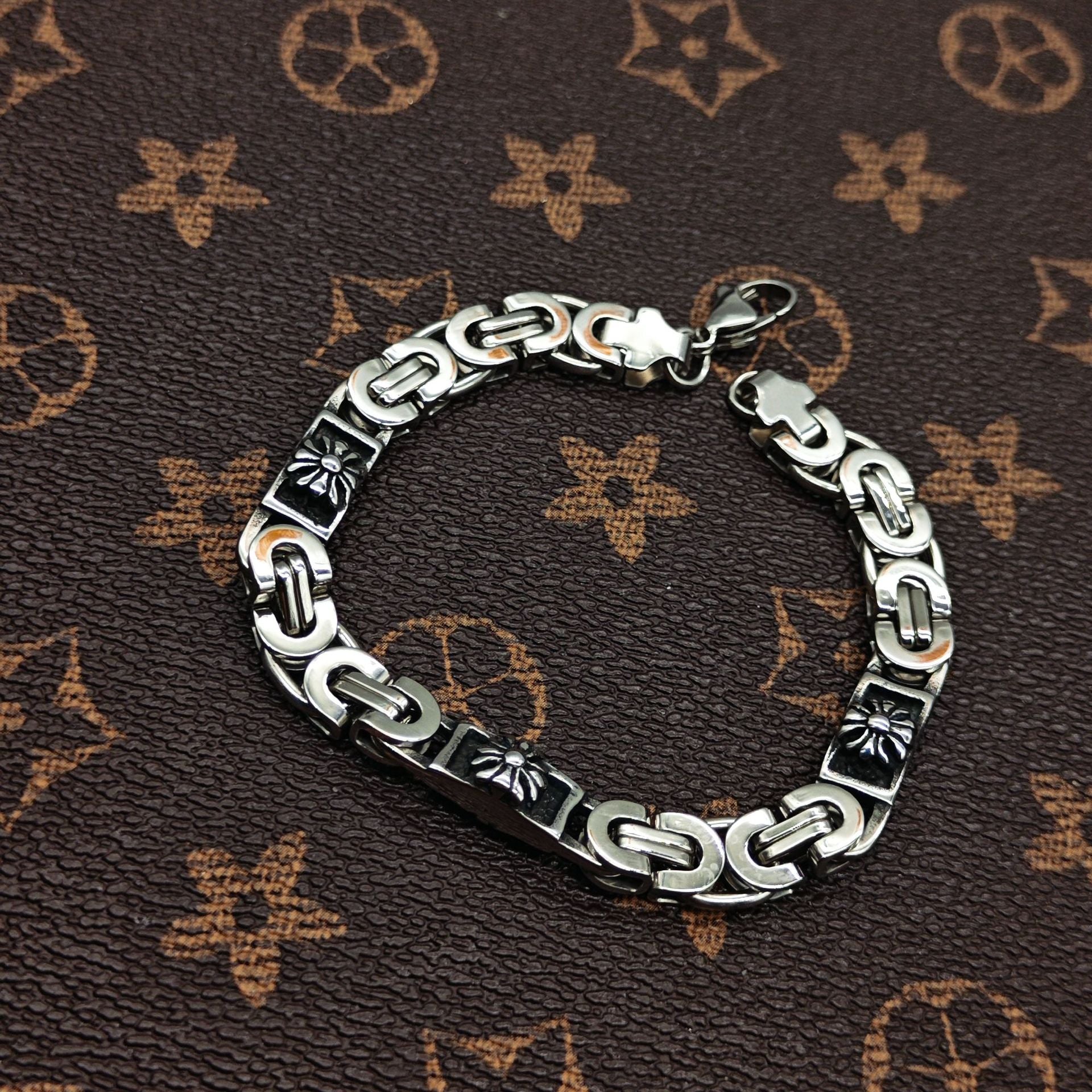 Chrome Hearts 925 Sterling silver retro bracelet